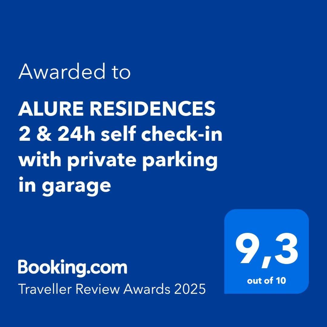 Alure Residences 2 & 24H Self Check-In, Parking In The Garage In The Apartment Building Included, New Building, Terrace, Green Location With A Forest Park With A Lake, Children'S Playground Banská Bystrica Buitenkant foto